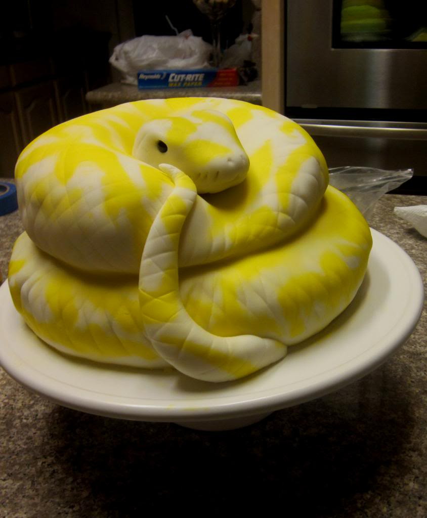 Snake Birthday Cake
 Snake Cakes – Decoration Ideas