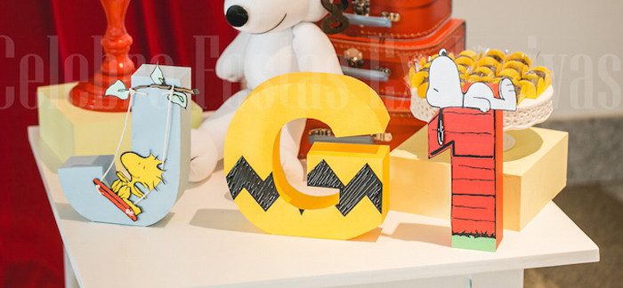 Snoopy Birthday Decorations
 Kara s Party Ideas Snoopy Themed Birthday Party