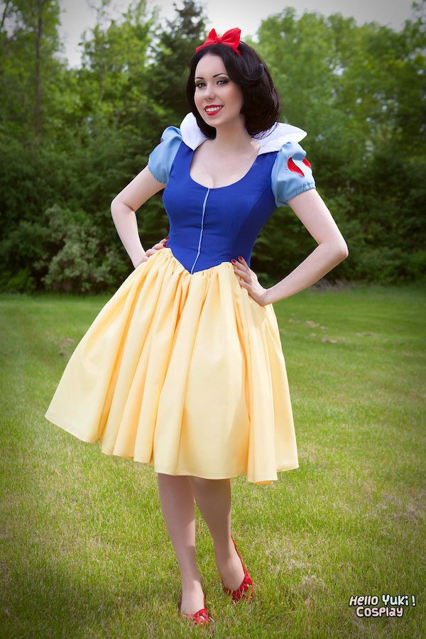 Snow White Costume Adults DIY
 DIY Snow White Costume Idea