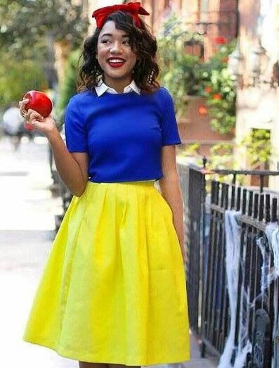 Snow White Costume Adults DIY
 Modern Snow White