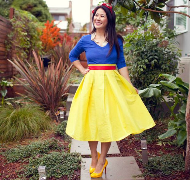 Snow White Costume Adults DIY
 Snow White Costume Ideas For Halloween