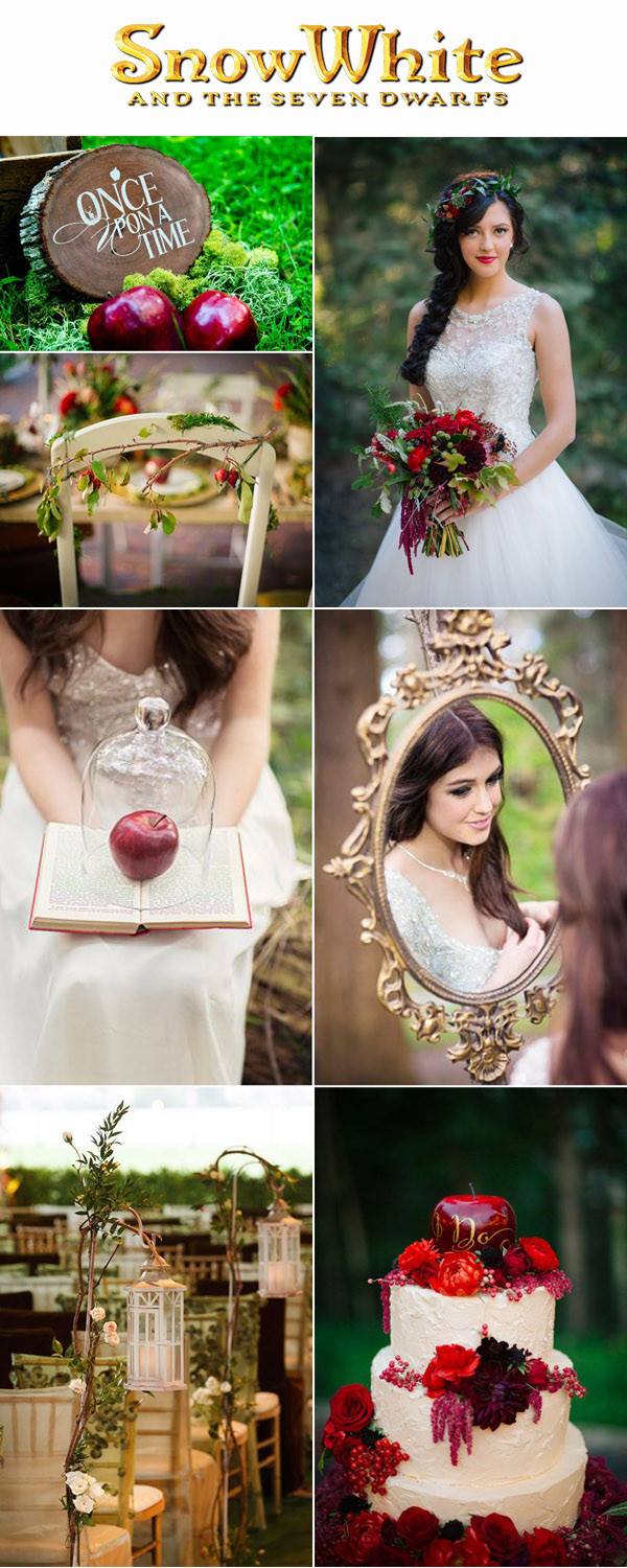 Snow White Themed Wedding
 Fairytale Wedding Theme Ideas to Make Your Wedding