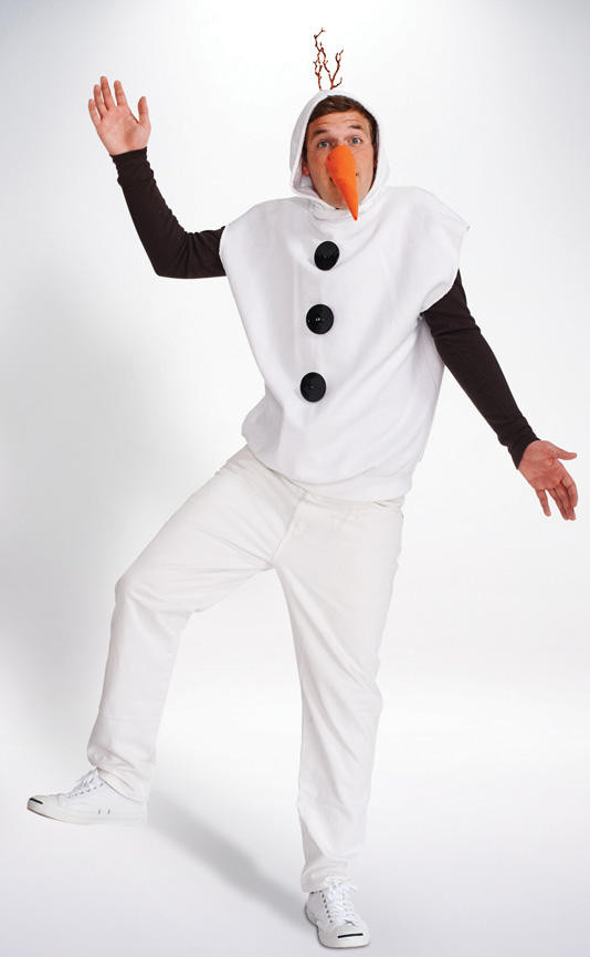 Snowman Costume DIY
 Snowman Costume Mens Halloween Costumes