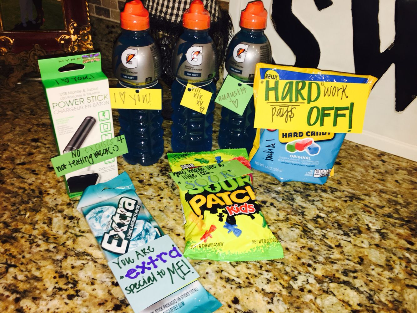 Soccer Gift Ideas For Boyfriend
 Football boyfriend "care package"