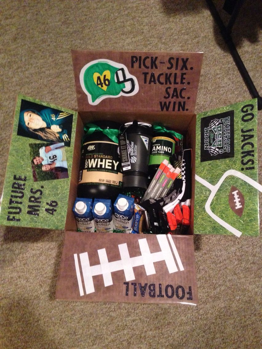 Soccer Gift Ideas For Boyfriend
 College Football Care Package …