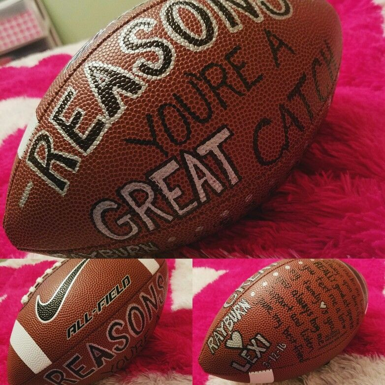 Soccer Gift Ideas For Boyfriend
 Lexi s Boyfriend Valentine s Birthday Football Sports