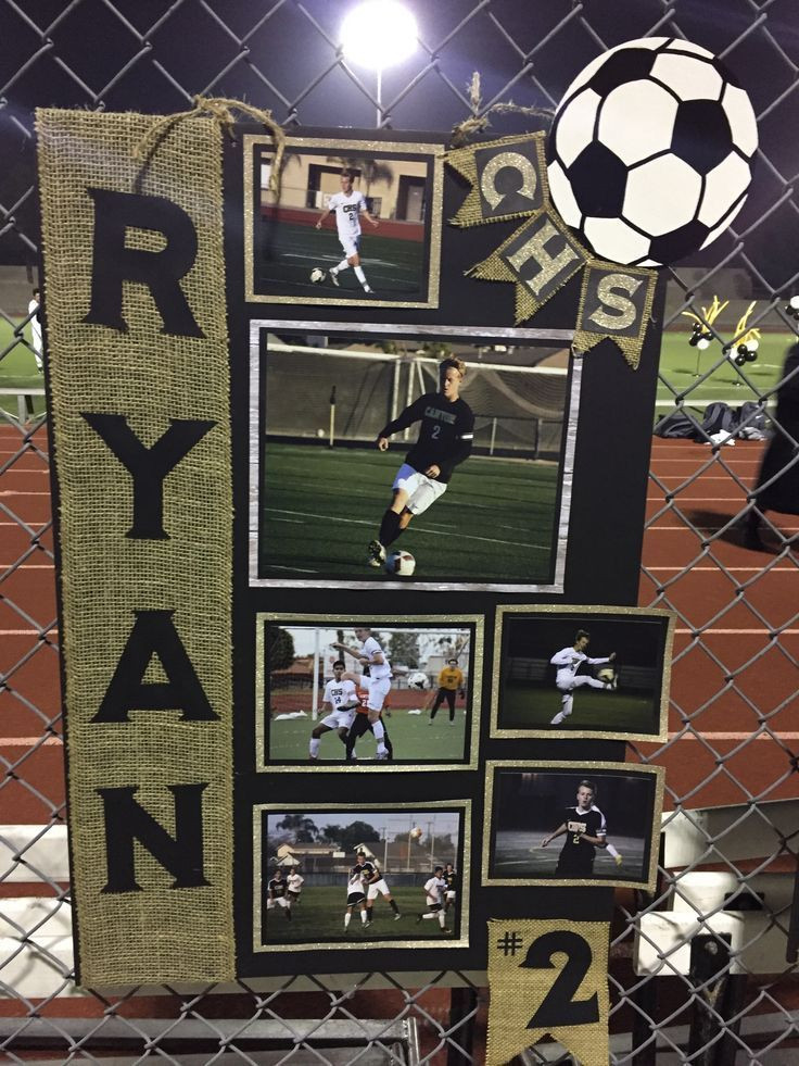 Soccer Gift Ideas For Boys
 Image result for Soccer Senior Night Ideas