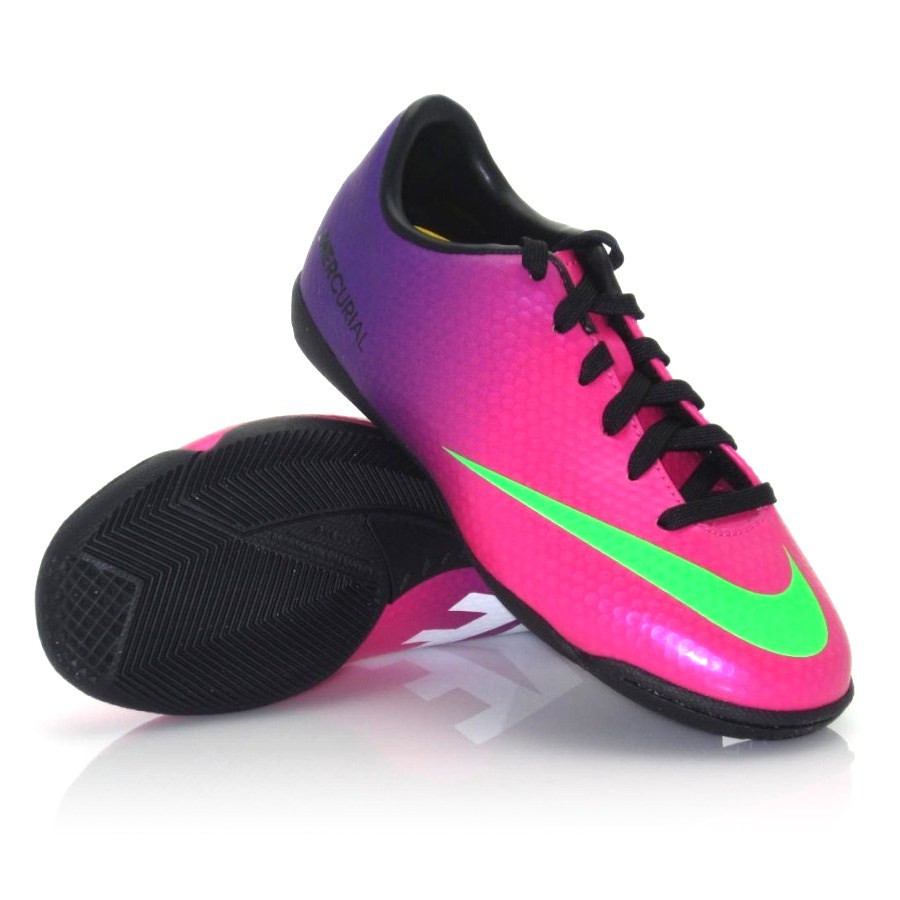 Soccer Shoes For Kids Indoor
 Nike Mercurial Victory IV IC Kids Indoor Soccer Shoes