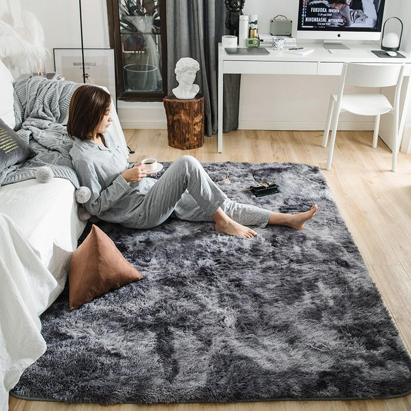 Soft Rugs For Living Room
 Motley Plush Carpets For Living Room Soft Fluffy Rug Home