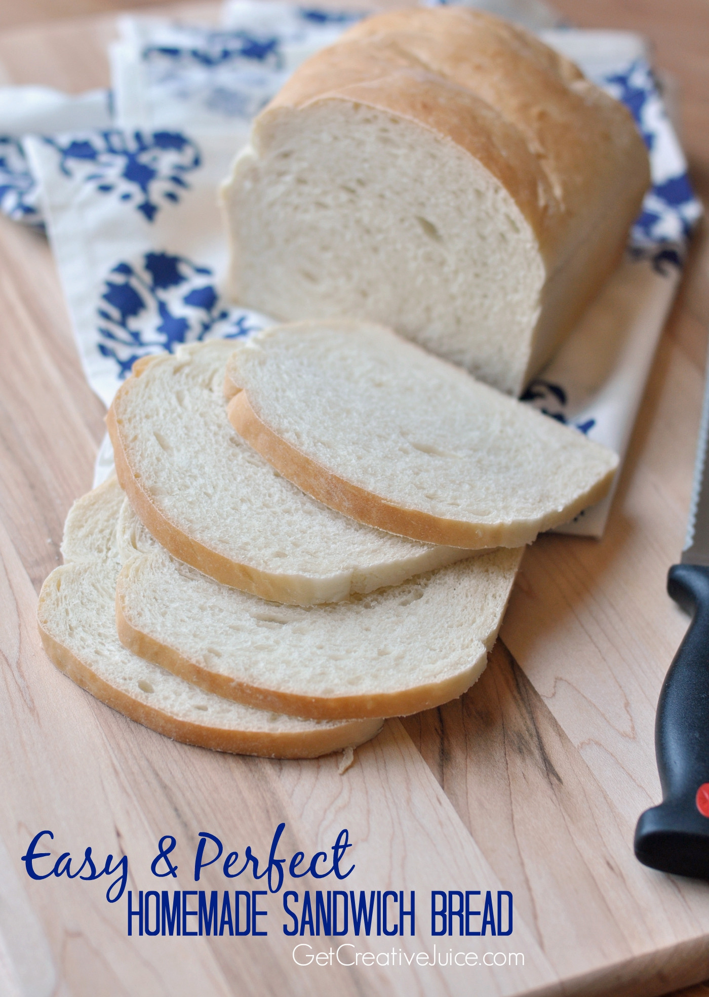 Soft Sandwich Bread Recipe
 Easy White Sandwich Bread Recipe Creative Juice