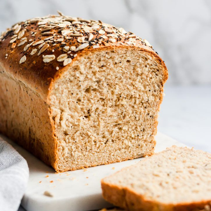 Soft Sandwich Bread Recipe
 The Best Healthy Soft Seedy Sandwich Bread