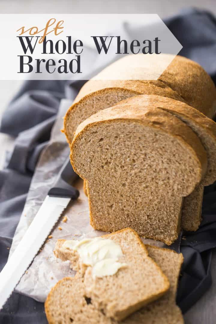 Soft Sandwich Bread Recipe
 Soft Whole Wheat Bread perfect for sandwiches Baking a