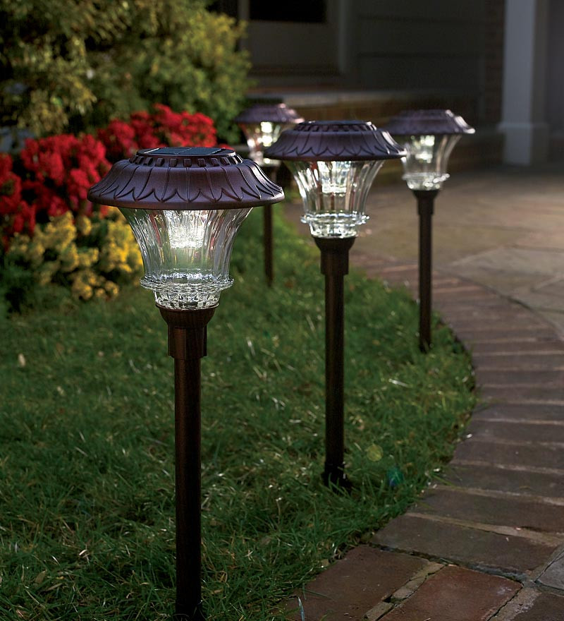 Solar Landscape Lighting
 Plow & Hearth Solar Path Lights Review & $50 Gift Card