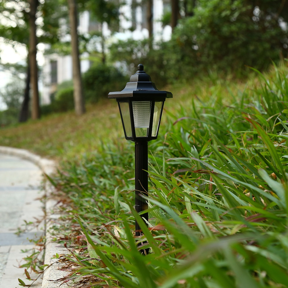 Solar Powered Landscape Lights
 LightMe Garden Lamp Solar Powered Hexagonal Pathway Light