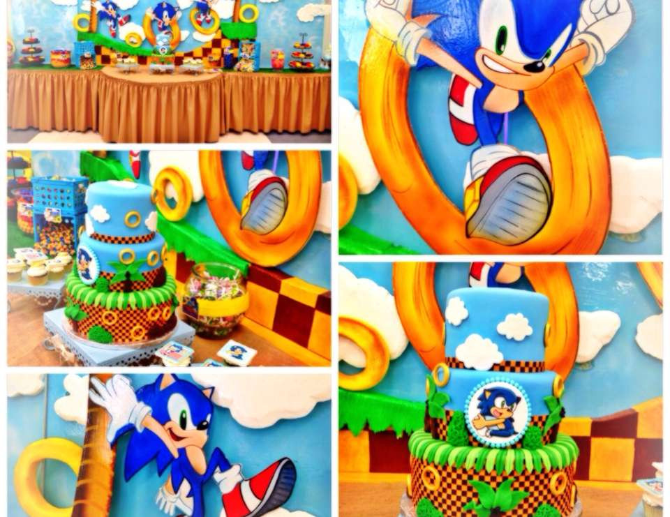 Sonic The Hedgehog Birthday Party Supplies
 Sonic the Hedgehog Birthday "Jordon s First Birthday