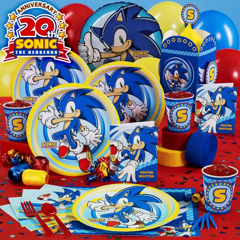 Sonic The Hedgehog Birthday Party Supplies
 Party supplies Sonic News Network