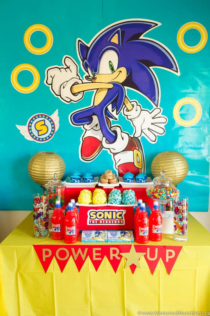 Sonic The Hedgehog Birthday Party Supplies
 Sonic The Hedgehog Party Ideas Moms & Munchkins