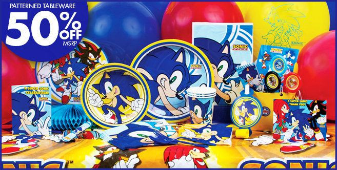 Sonic The Hedgehog Birthday Party Supplies
 Sonic Party Supplies Sonic Birthday Party City