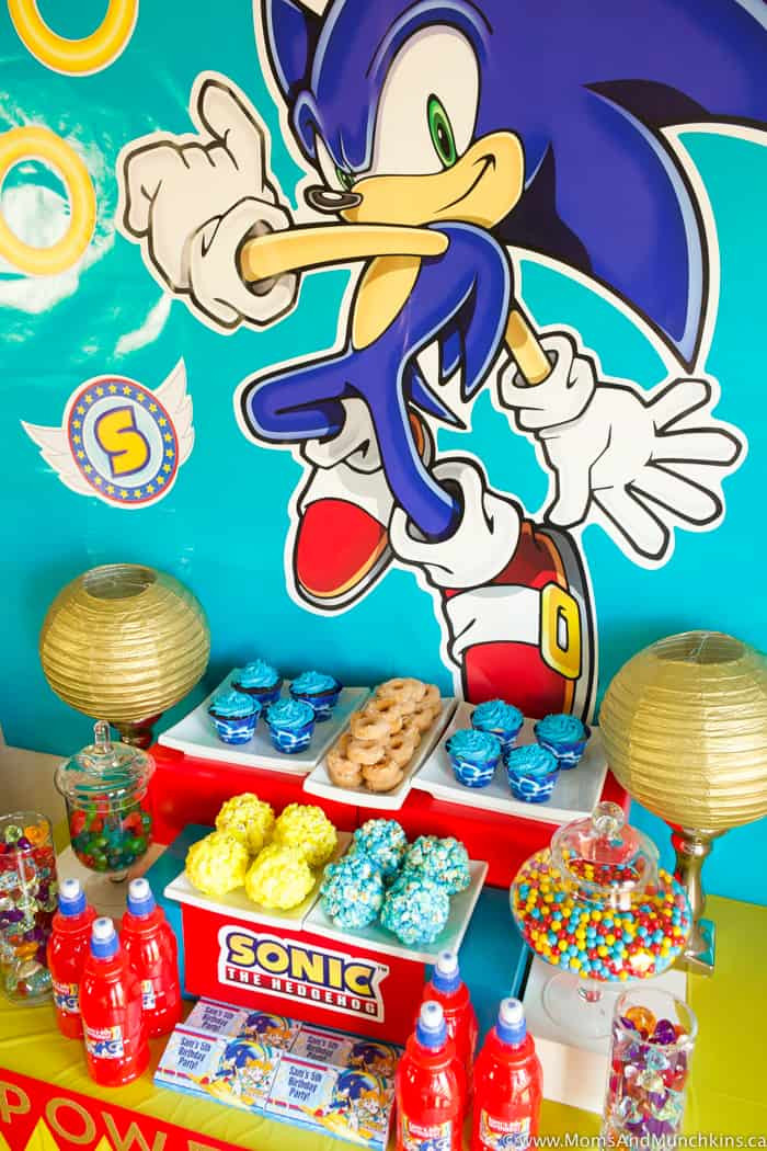 Sonic The Hedgehog Birthday Party Supplies
 Sonic The Hedgehog Party Ideas Moms & Munchkins