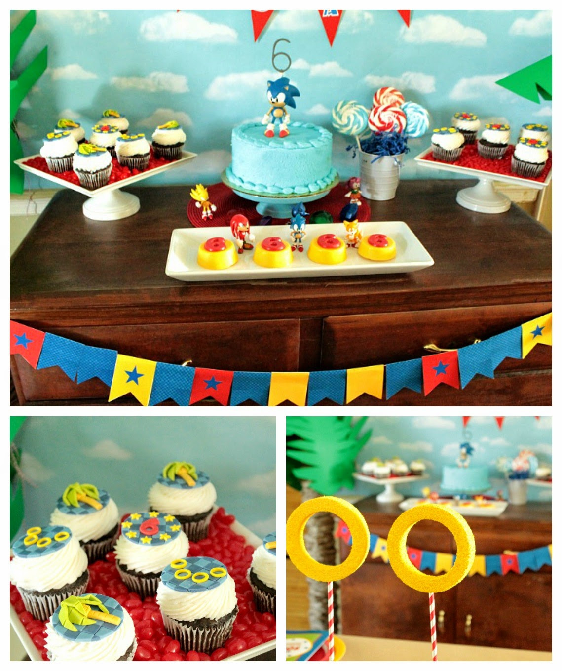 Sonic The Hedgehog Birthday Party Supplies
 Cupcake Wishes & Birthday Dreams Real Parties Adam s