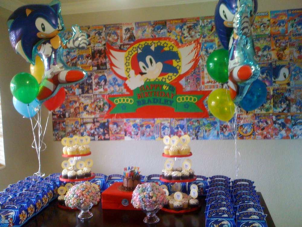 Sonic The Hedgehog Birthday Party Supplies
 Sonic the Hedgehog Birthday Party Ideas