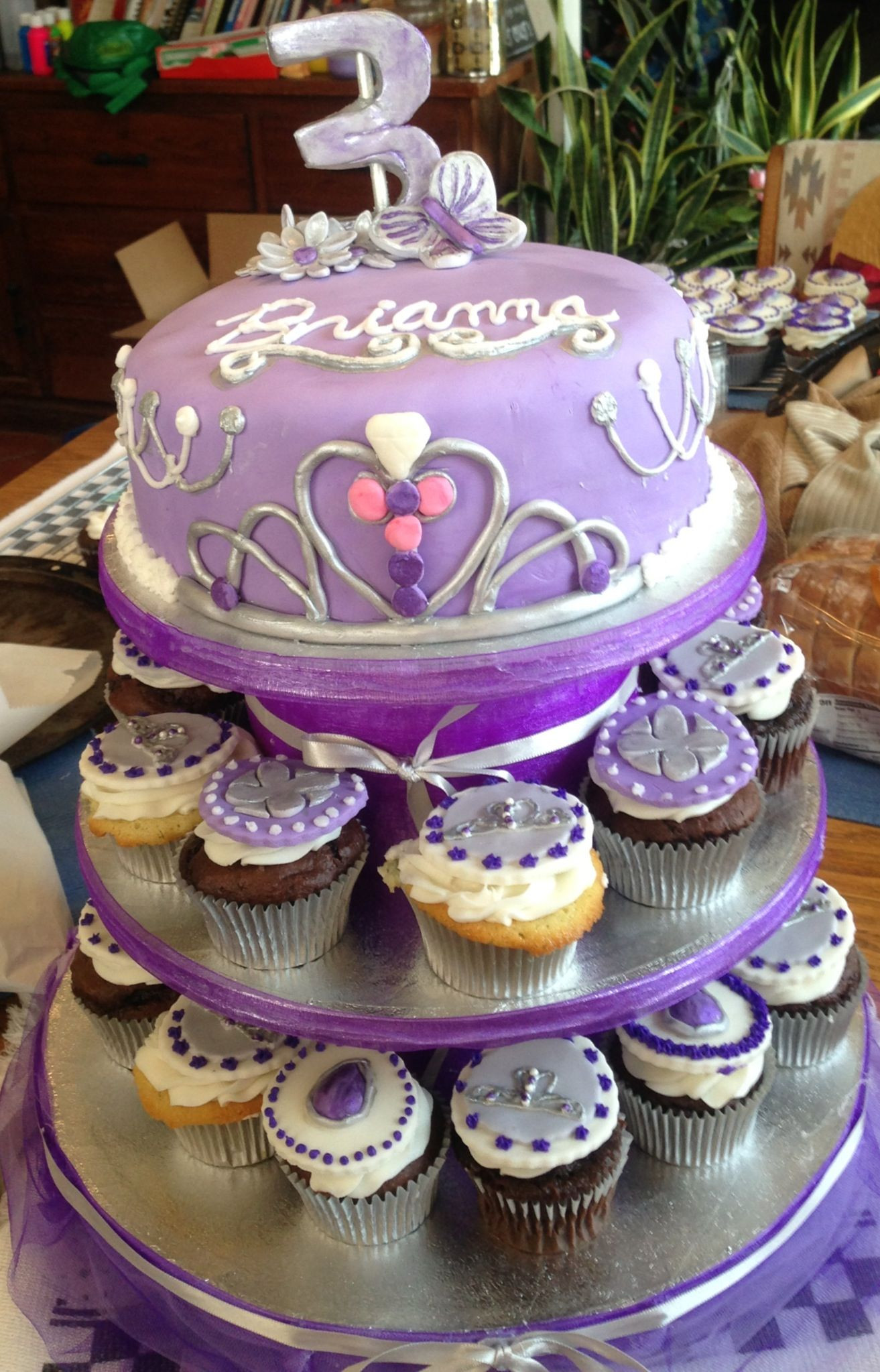 Sophia Birthday Cake
 Sophia the First cake and cupcakes I like the little cake