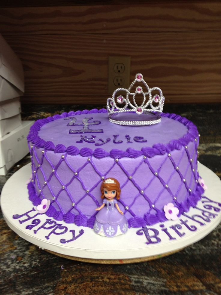 Sophia Birthday Cake
 Sophia the First Party ideas