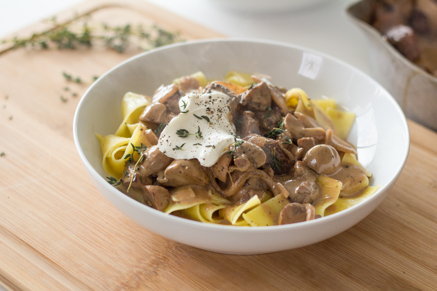 Sous Vide Beef Stroganoff
 Sous Vide Short Rib Beef Stroganoff from anovafooderd