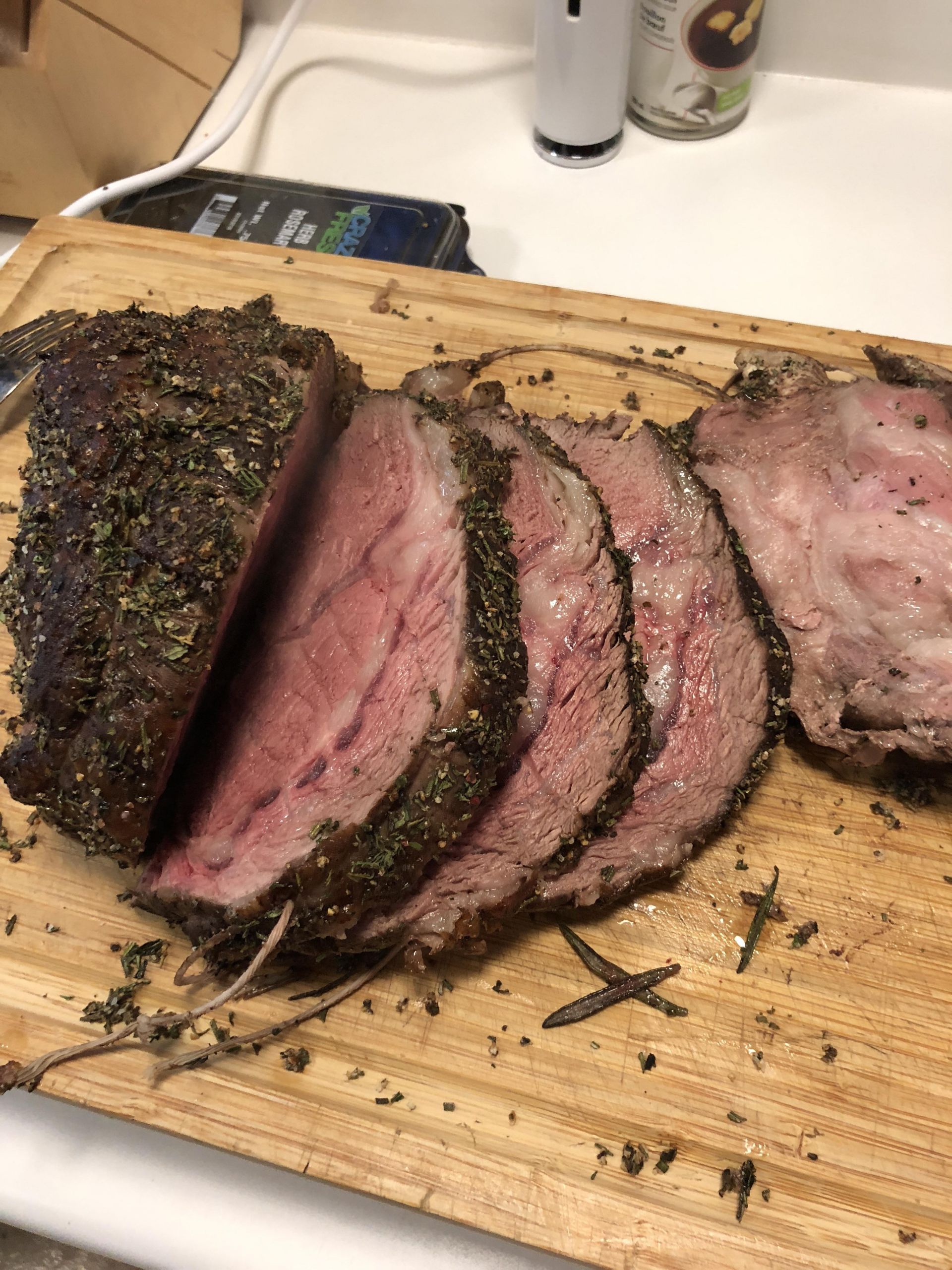 Sous Vide Prime Rib Temperature
 My first sous vide prime rib Will never cook this another