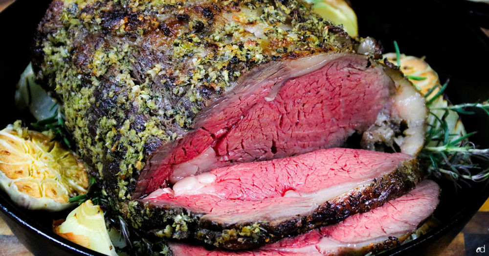 Sous Vide Prime Rib Temperature
 Sous Vide Garlic Crusted Boneless Prime Rib CarnalDish