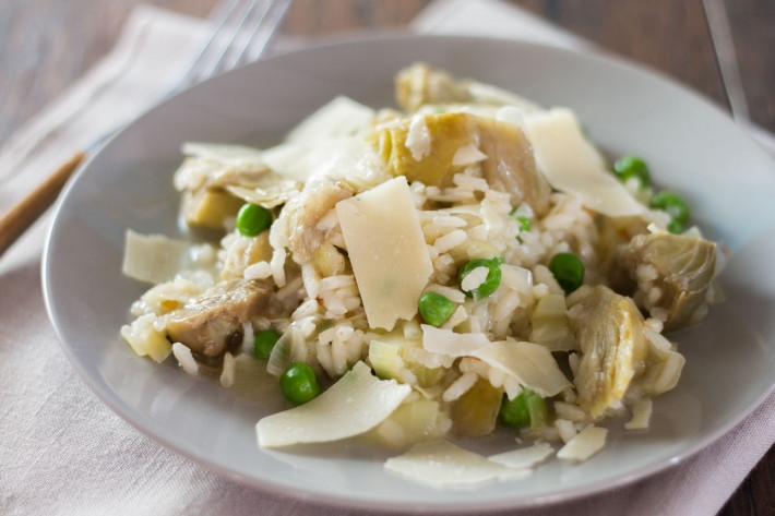 Sous Vide Risotto
 Sous Vide Artichoke Risotto