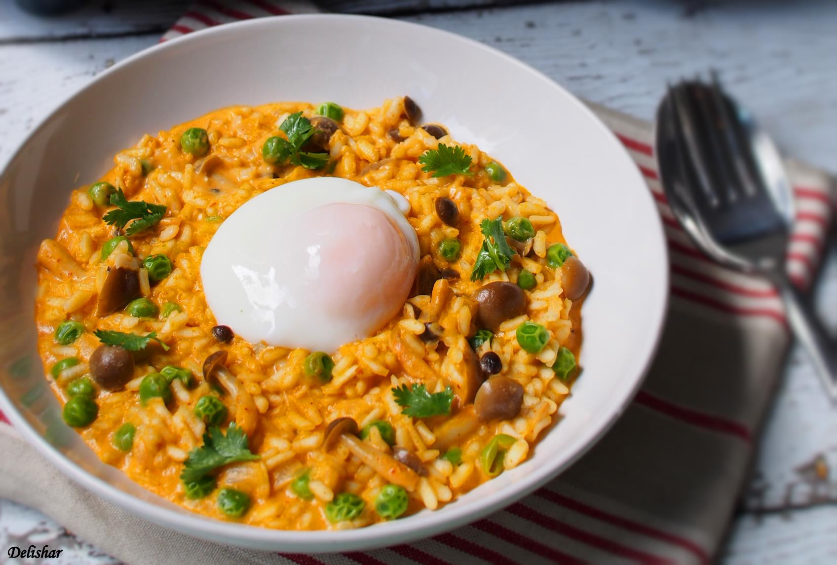 Sous Vide Risotto
 Thai Risotto with Sous Vide Egg 1 – Delishar