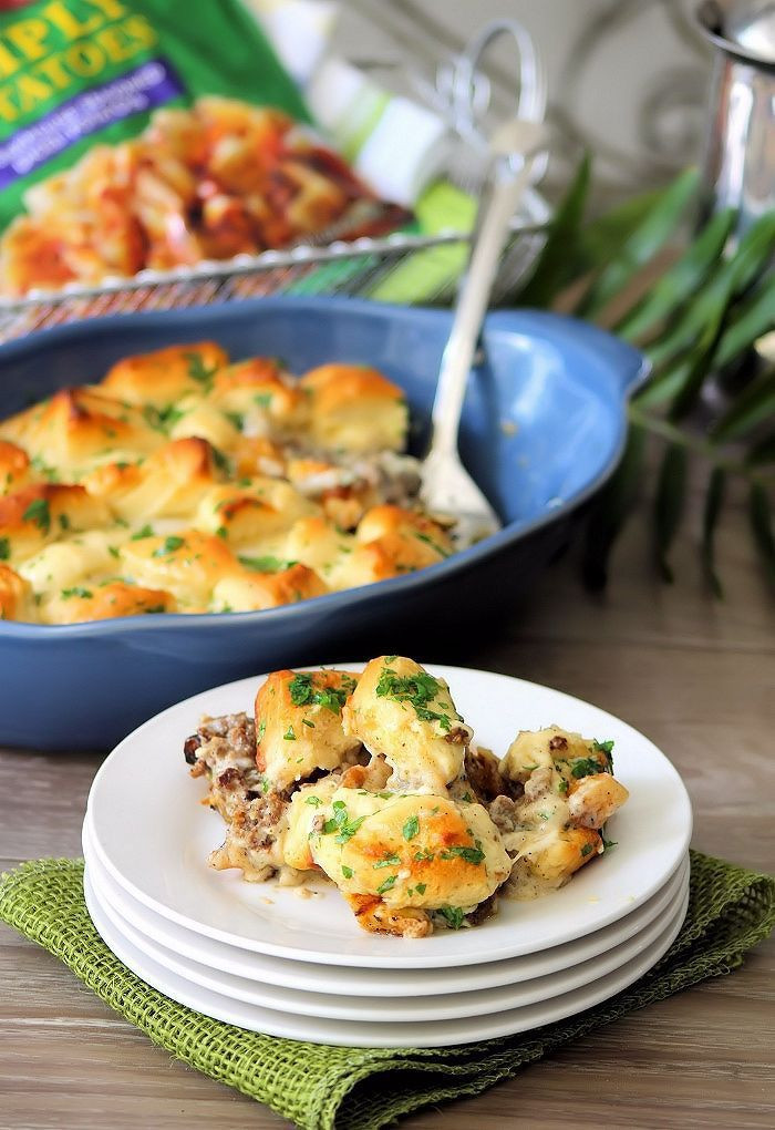 Southern Breakfast Casserole
 Southern Breakfast Casserole made with Simply Potatoes