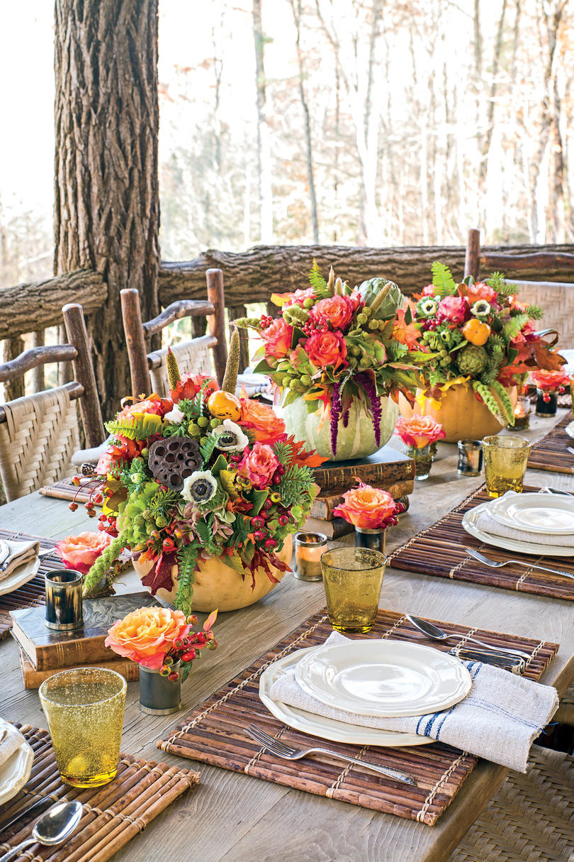 Southern Living Home Decor Party
 Fall Table Decorations That Will Be the Hit of Your Party