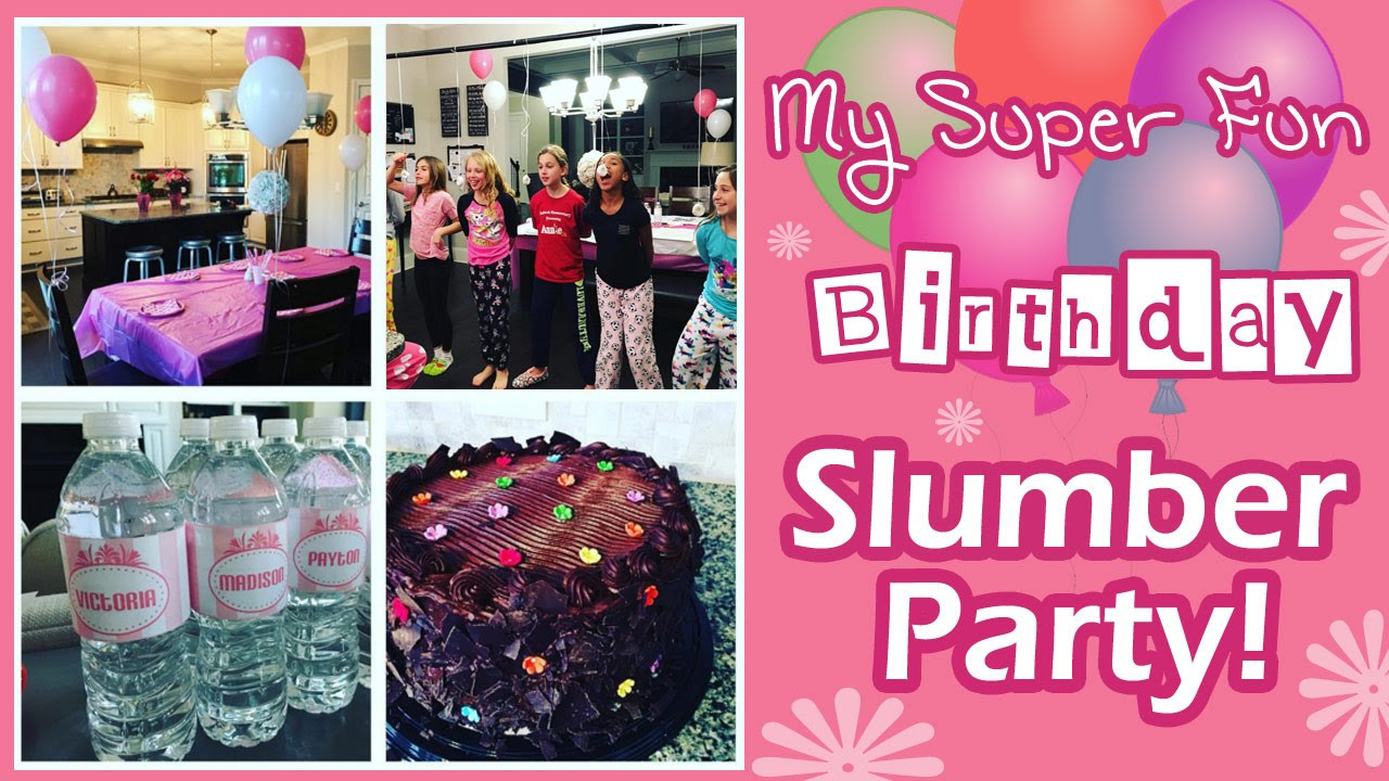 Spa Birthday Party Ideas For 11 Year Olds
 How to Throw the Best 11 Year Old Tween Slumber Sleepover