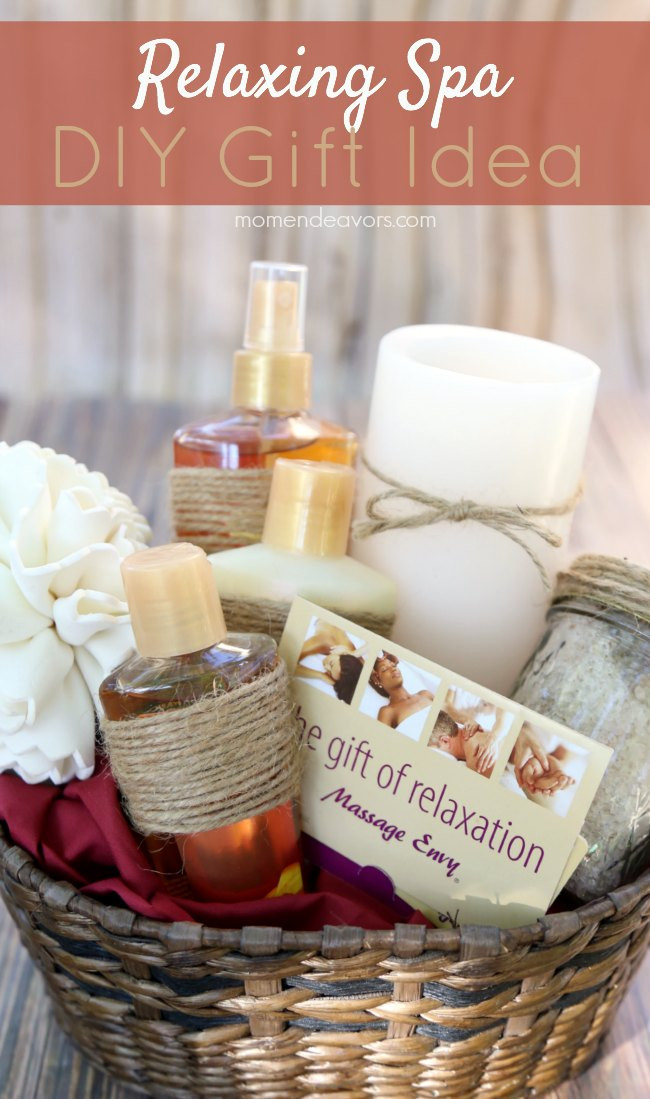 Spa Gift Baskets Ideas
 DIY Relaxing Spa Gift Idea