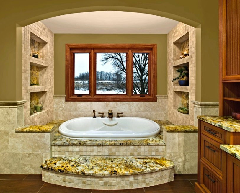 Spa Like Master Bathroom
 Spa like master bathroom design