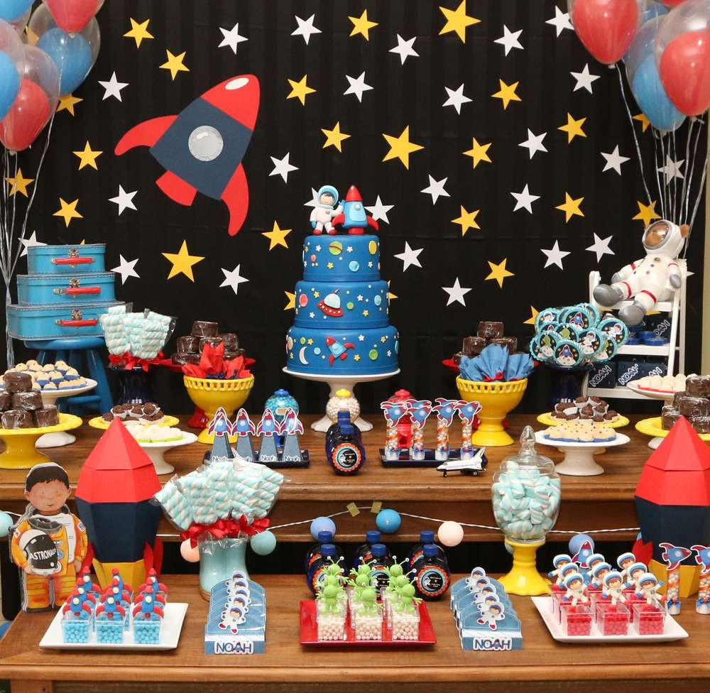 Space Birthday Party Supplies
 Space Astronaut Birthday Birthday Party Ideas