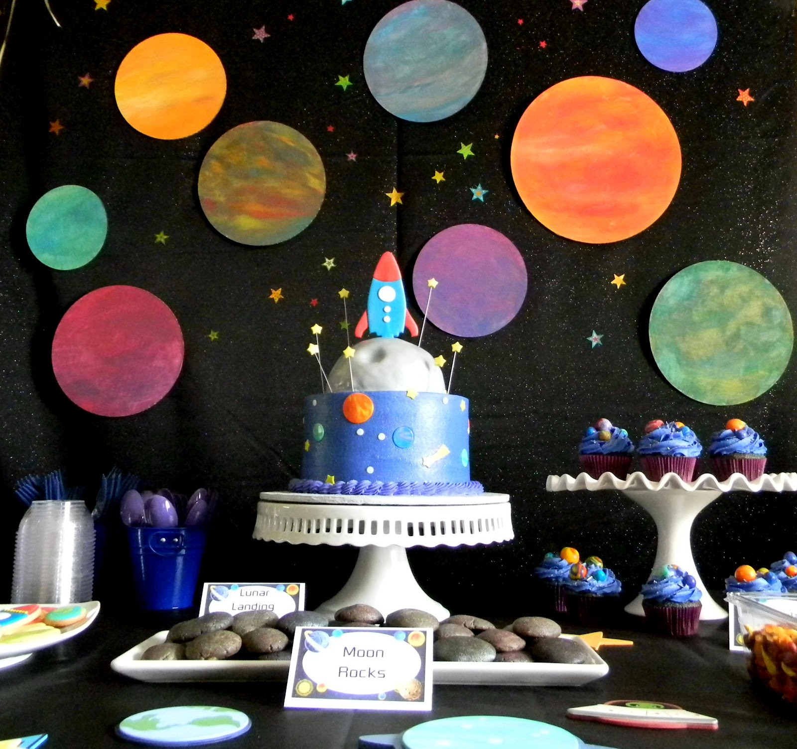 Space Birthday Party Supplies
 20 Fabulous Outer Space Party Ideas For Kids Artsy