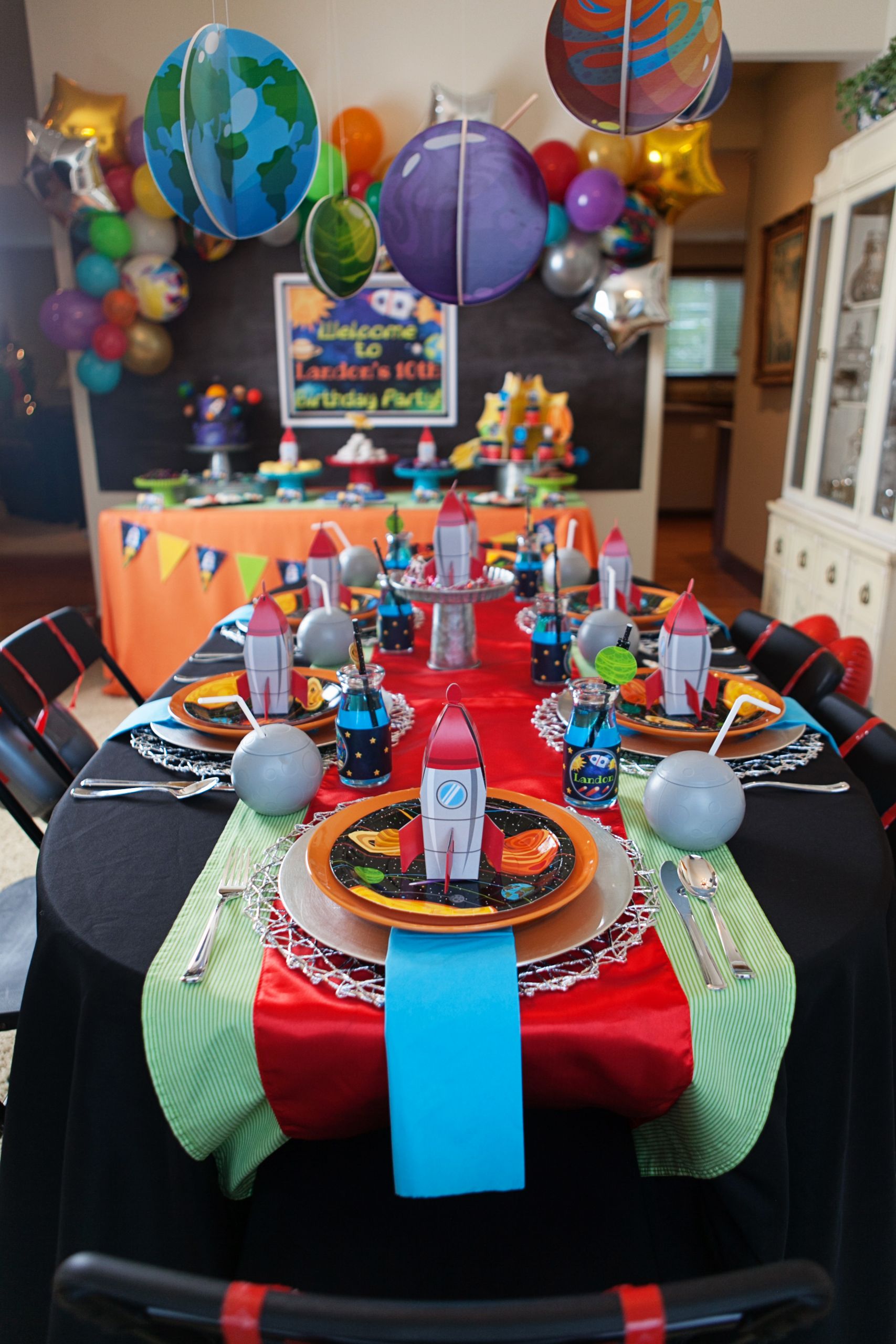 Space Birthday Party Supplies
 An Out of this World Boy’s Space Themed Birthday Party