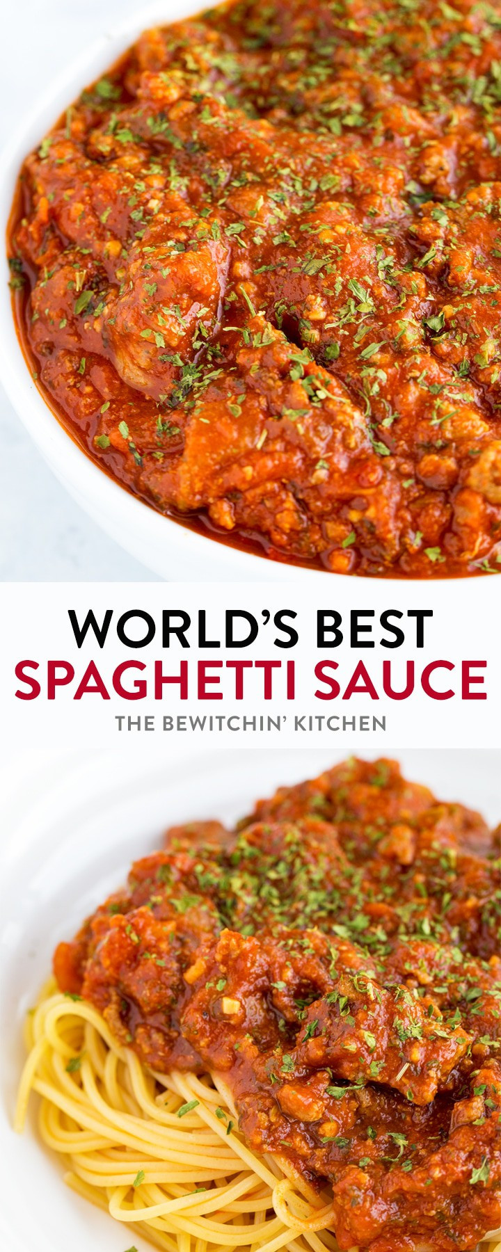 Spaghetti Sauce Ingredients
 World s Best Spaghetti Sauce