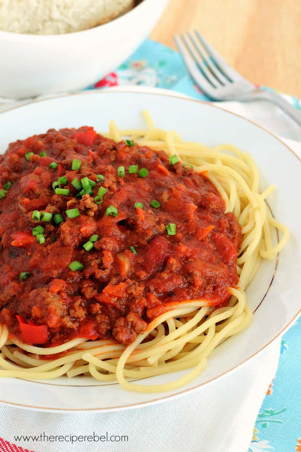 Spaghetti Sauce Ingredients
 Slow Cooker Spaghetti Sauce The Recipe Rebel