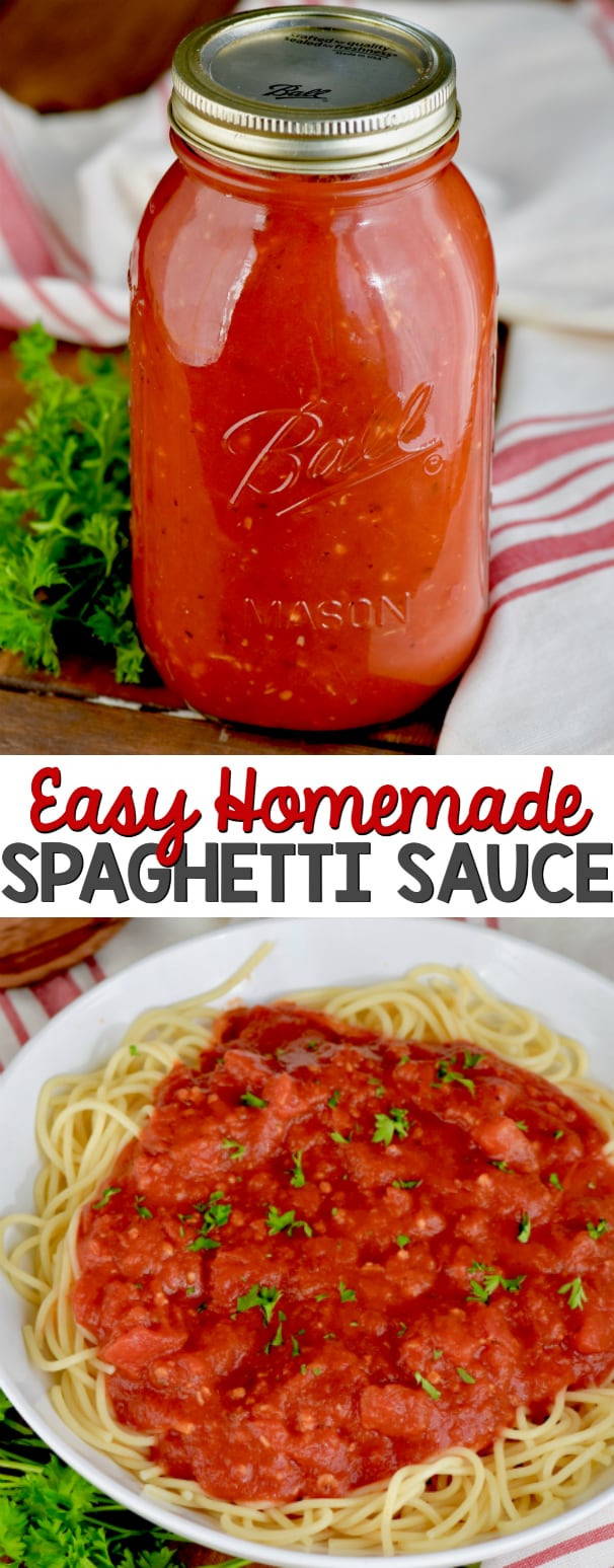 Spaghetti Sauce Ingredients
 Easy Homemade Spaghetti Sauce Recipe Wine & Glue