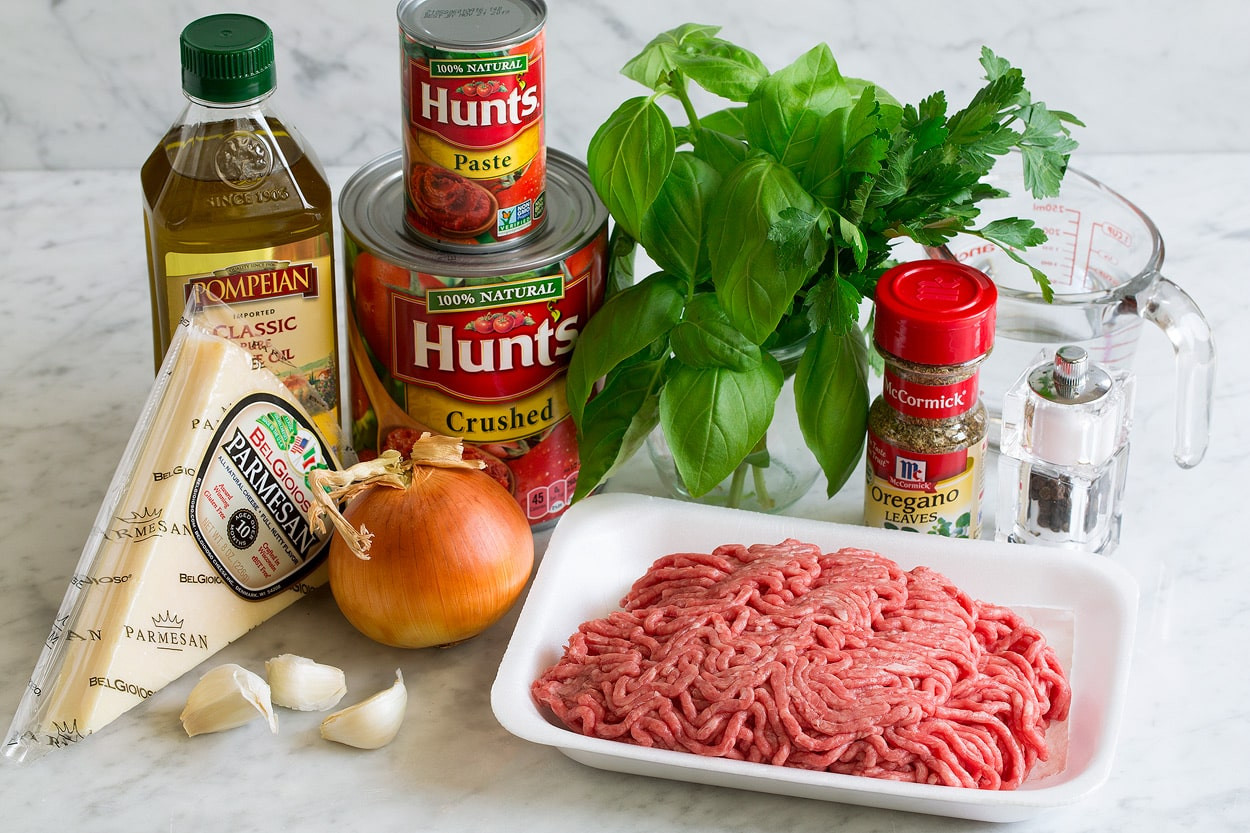 Spaghetti Sauce Ingredients
 Spaghetti Sauce Easy Recipe Authentic Taste Cooking Classy