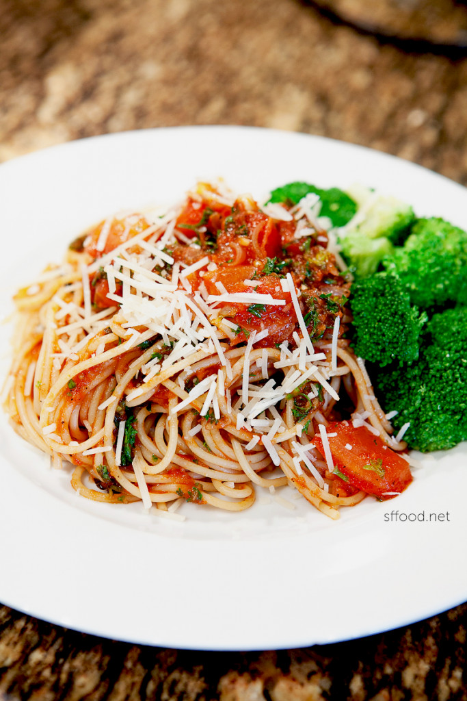 Spaghetti Sauce Recipe No Meat
 No Meat Yet So Tasty Ve arian Ve able Spaghetti