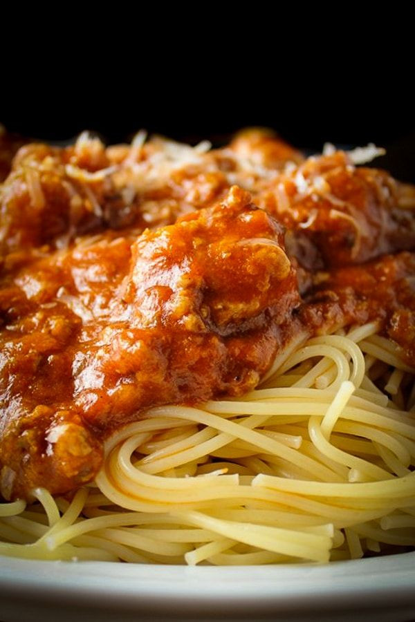 Spaghetti Sauce Recipe No Meat
 Simple Spaghetti and Meat Sauce Recipe