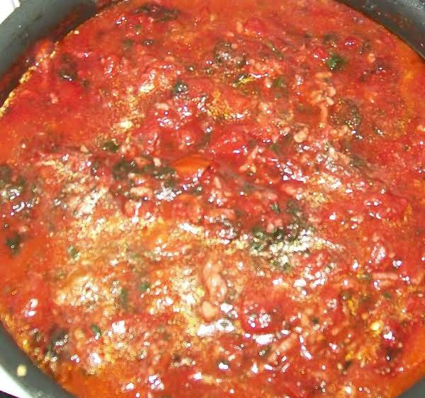 Spaghetti Sauce Recipe No Meat
 My Basic Pasta Sauce No Meat Recipe