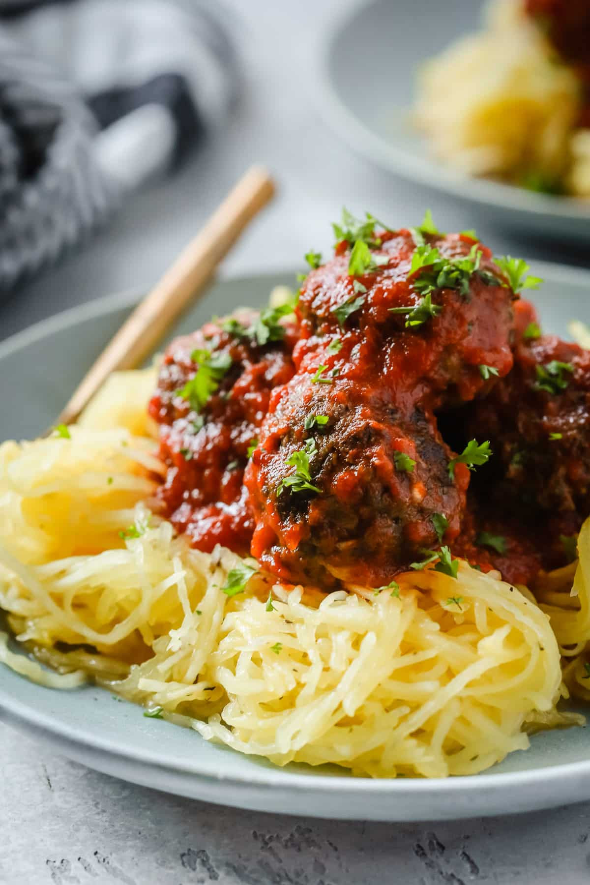 Spaghetti Squash Low Carb
 Whole30 Low Carb Spaghetti Squash With Meatballs Super