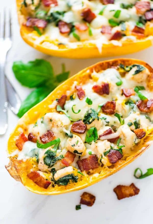 Spaghetti Squash Low Carb
 10 Low Carb and Keto Cheesy Spaghetti Squash Recipes