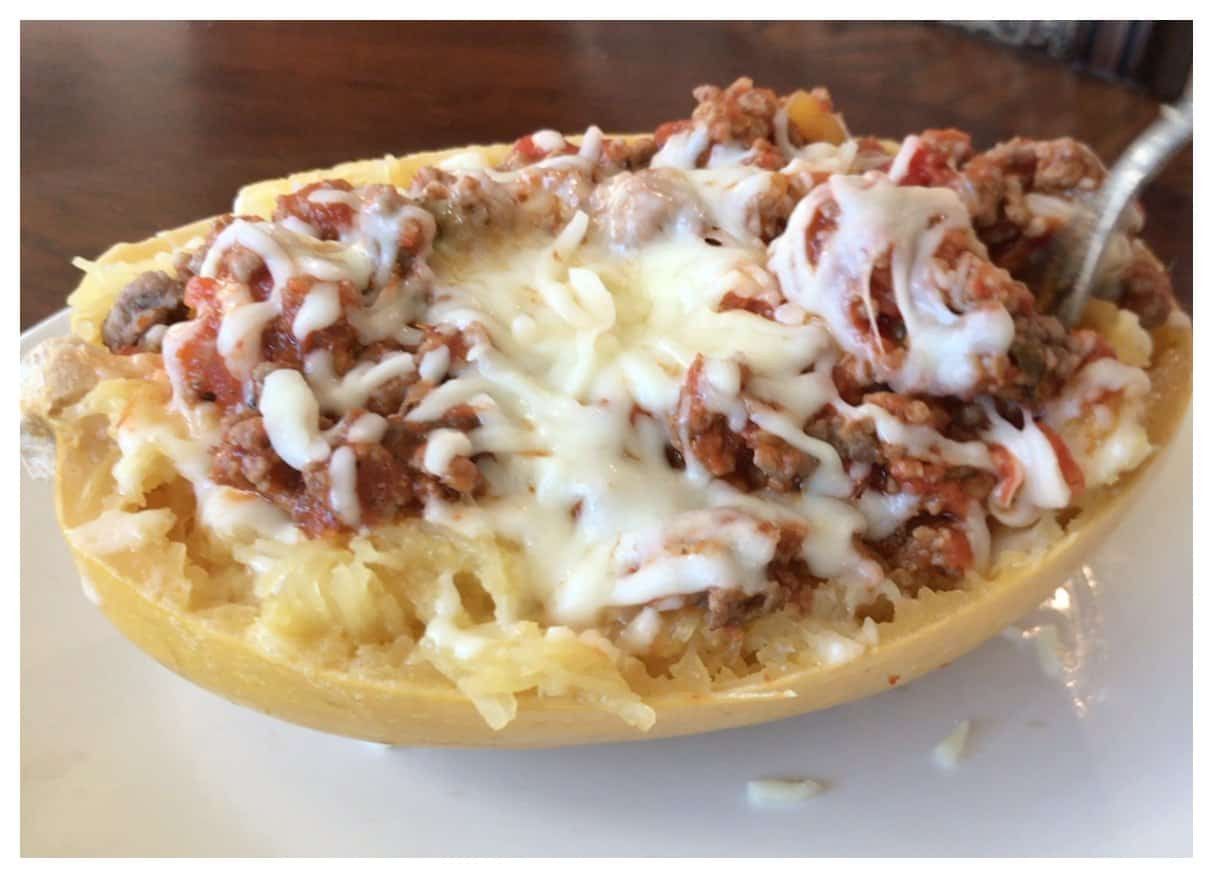 Spaghetti Squash Low Carb
 Low Carb Spaghetti Squash Bowl Recipe iSaveA2Z